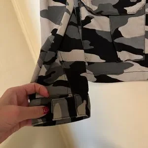 Rock Republic Jackets Coats Never Worn L Cropped Camo